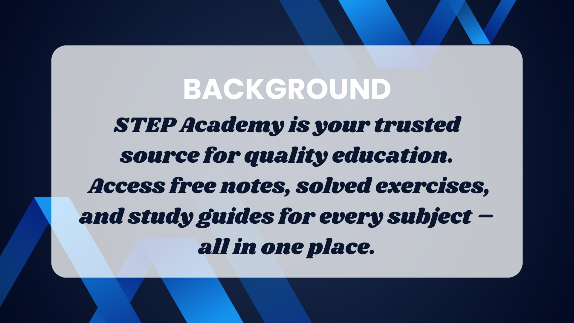 Step Academy