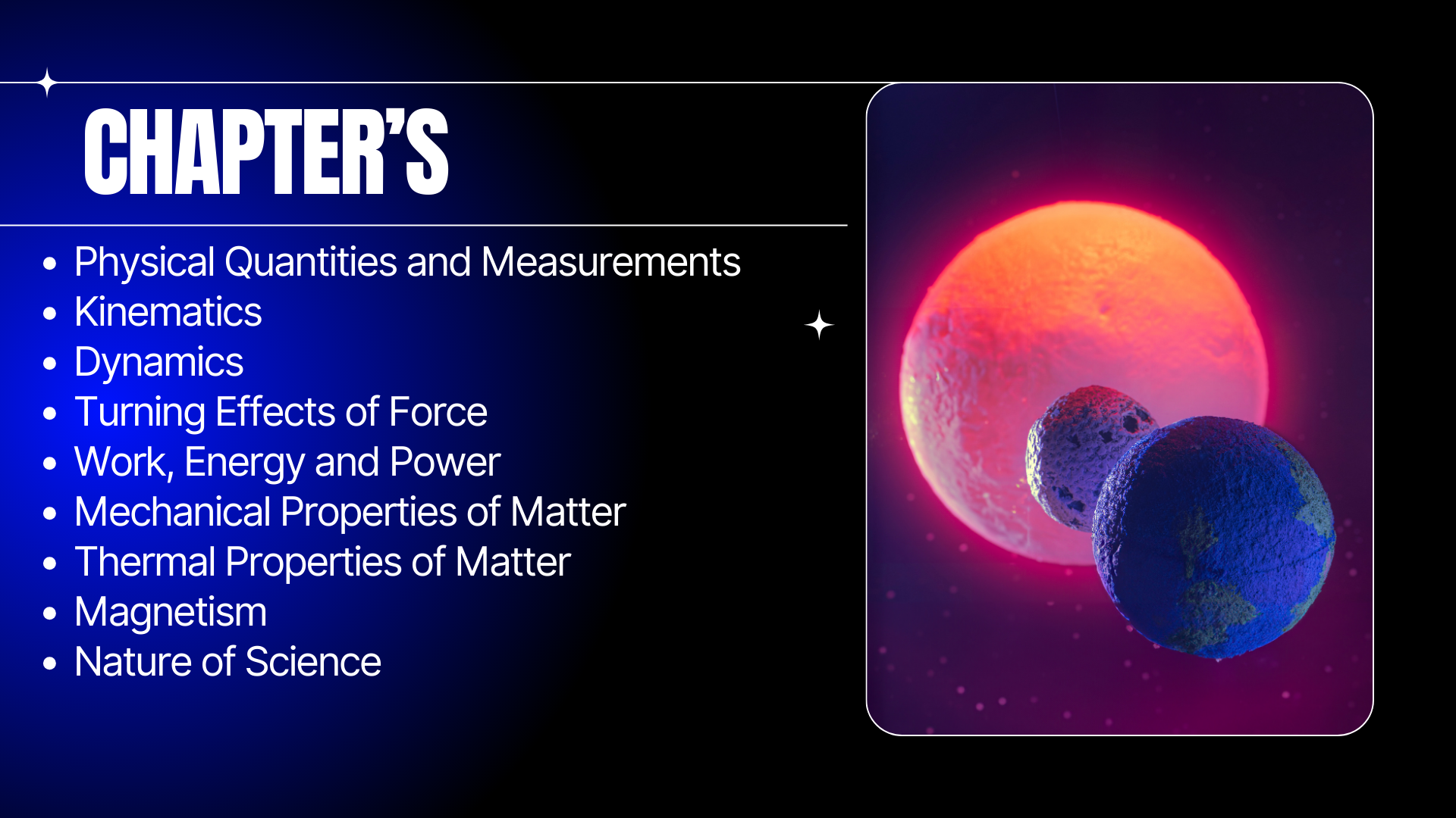 9th Class Physics New Book Notes