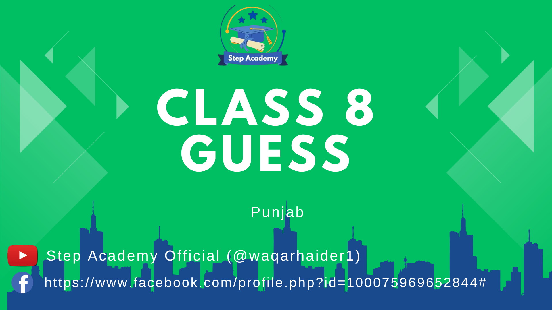 Class 8th Punjab Board Guess paper