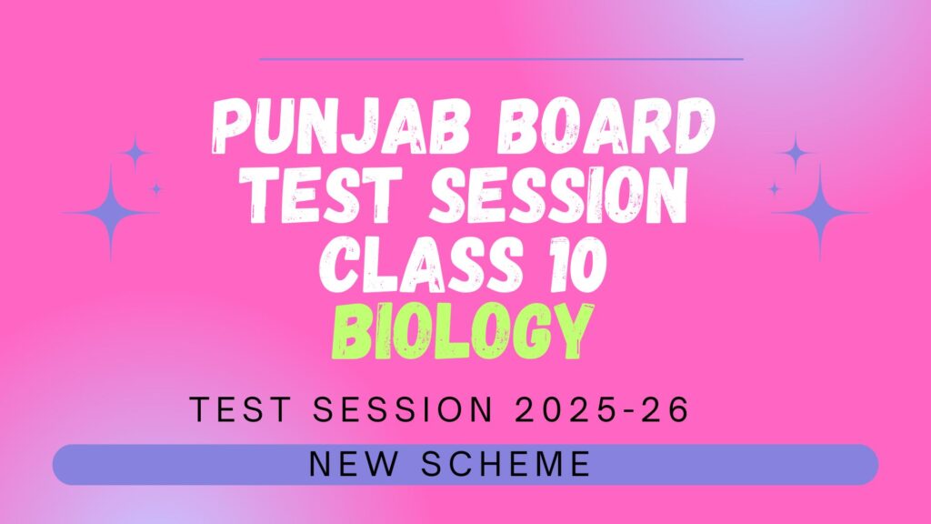 10th Class Biology Test Series
